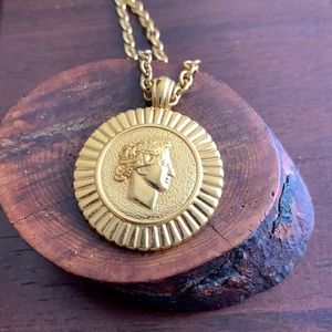 Vintage Monet, Julius Caesar statement necklace from an estate sale